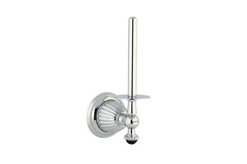 Artica Spare toilet paper holder with Swarovski black crystal