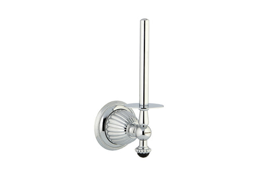 Bronces Mestre Artica Spare toilet paper holder with Swarovski black crystal - 033285-N00