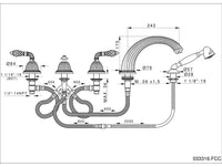 Technical drawing - Bronces Mestre