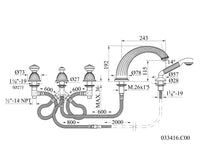 Technical drawing - Bronces Mestre