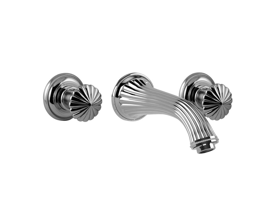 Bronces Mestre Artica Three holes wall basin set - 033433