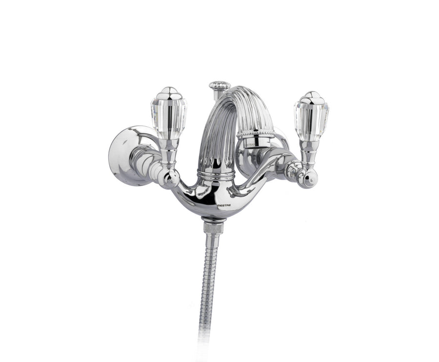 Bronces Mestre Artica Bath shower set with Swarovski crystal - 033618