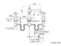 Technical drawing - Bronces Mestre