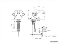 Technical drawing - Bronces Mestre