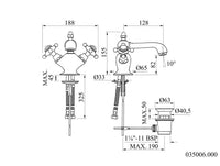Technical drawing - Bronces Mestre
