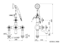 Technical drawing - Bronces Mestre