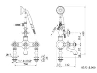 Technical drawing - Bronces Mestre