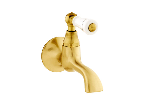 Retro Single wall spout with porcelain
