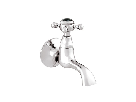 Bronces Mestre Retro Single wall spout with black porcelain - 035015-N00