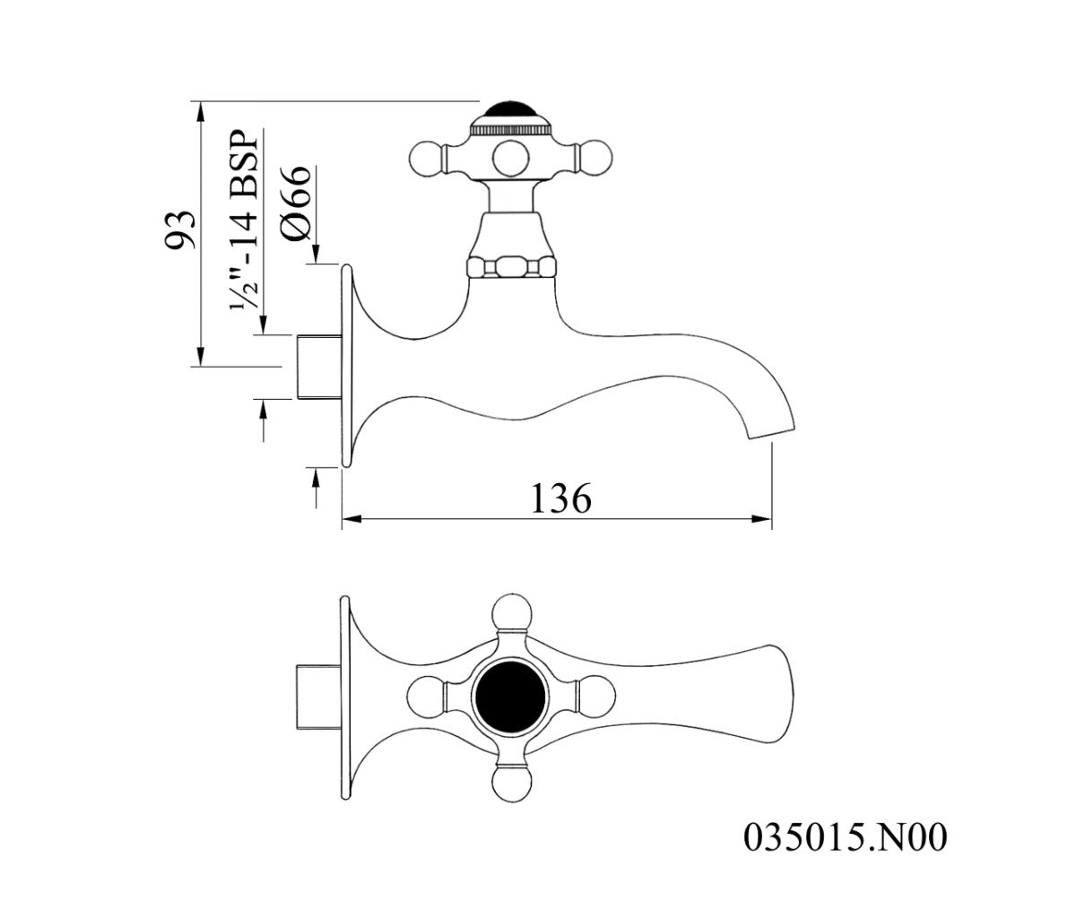 Technical drawing - Bronces Mestre