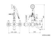 Technical drawing - Bronces Mestre