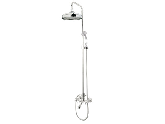 Bronces Mestre Retro Bath shower set with column - 035018-C00