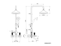 Technical drawing - Bronces Mestre