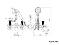 Technical drawing - Bronces Mestre