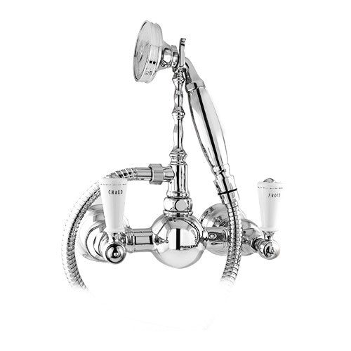 Bronces Mestre Retro Shower set with porcelain - 035019-M00