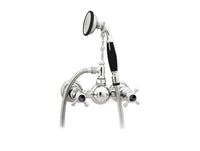 Bronces Mestre Retro Shower mixer with black porcelain - 035019-N00