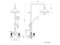 Technical drawing - Bronces Mestre