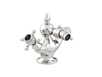 Bronces Mestre Retro One hole bidet mixer with black porcelain - 035021-N00