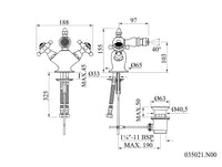 Technical drawing - Bronces Mestre