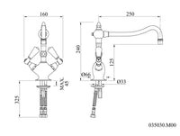 Technical drawing - Bronces Mestre