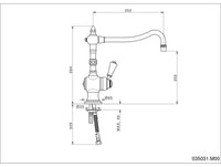Technical drawing - Bronces Mestre
