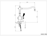 Technical drawing - Bronces Mestre