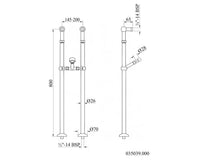 Technical drawing - Bronces Mestre