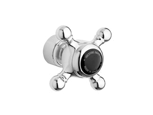 Bronces Mestre Atlantica Precious Handle kit for shower system with black porcelain - 035045-N00