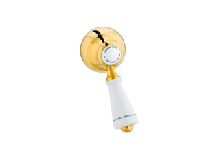 Bronces Mestre Atlantica Precious Handle kit for shower system with porcelain - 035047-000