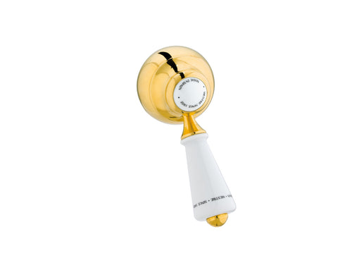 Atlantica Precious Handle kit for shower system with porcelain