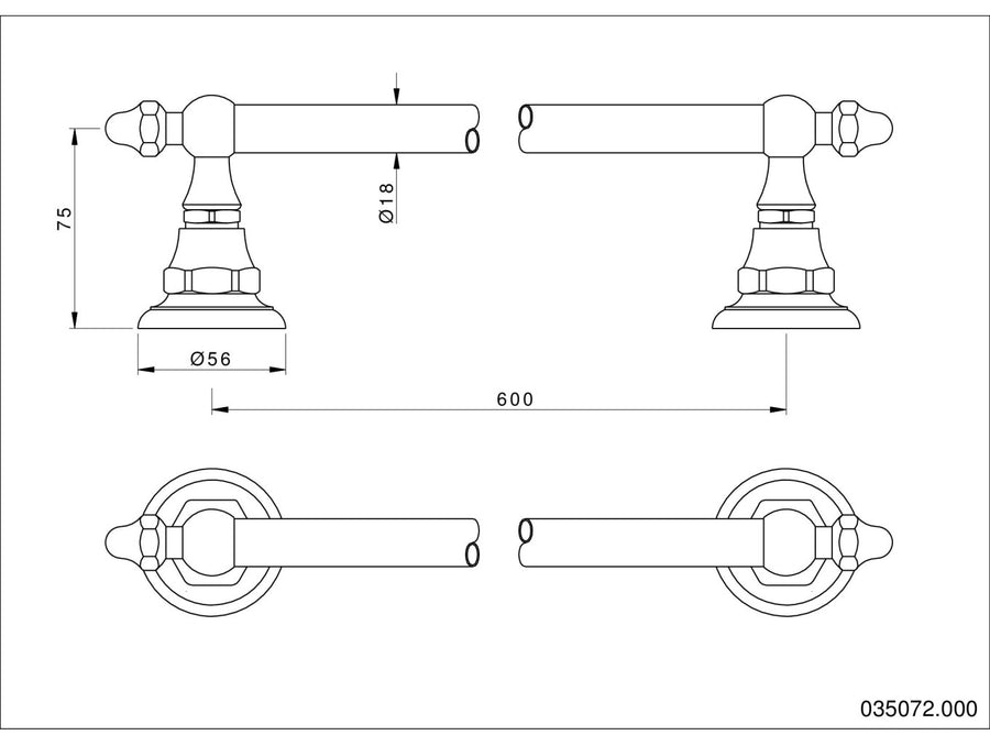 Technical drawing - Bronces Mestre