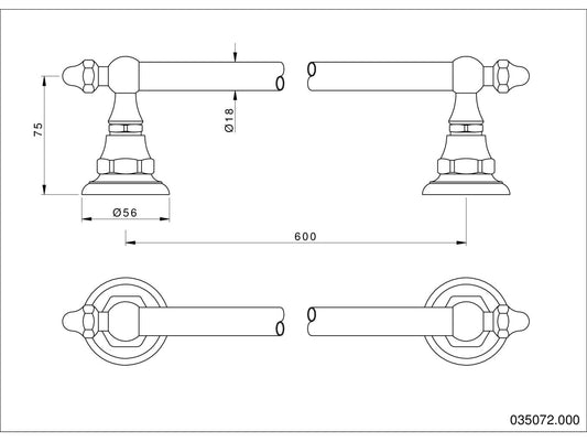 Technical drawing - Bronces Mestre