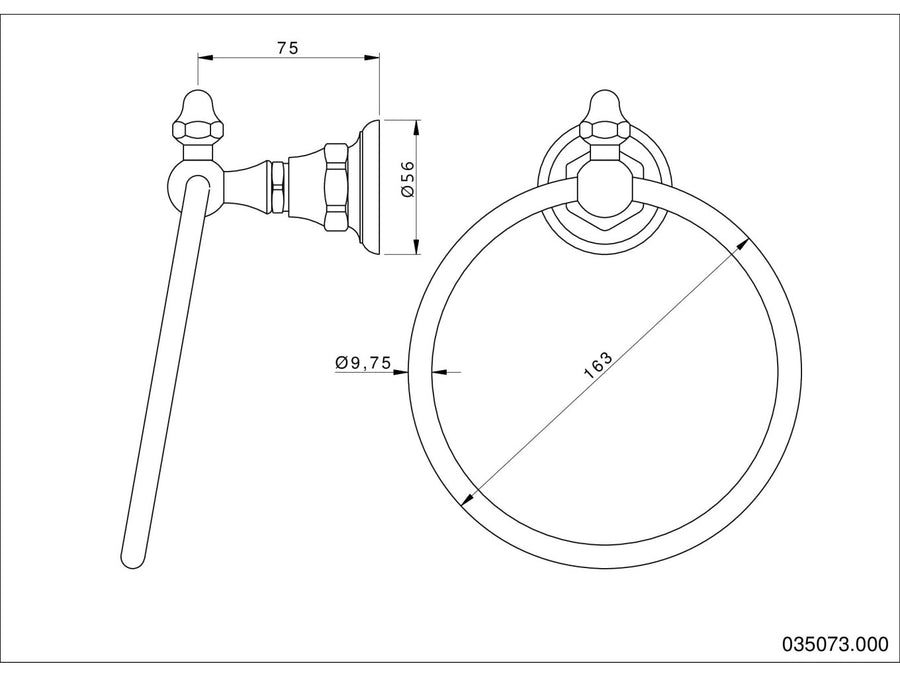 Technical drawing - Bronces Mestre