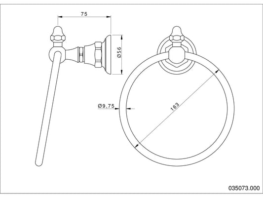 Technical drawing - Bronces Mestre