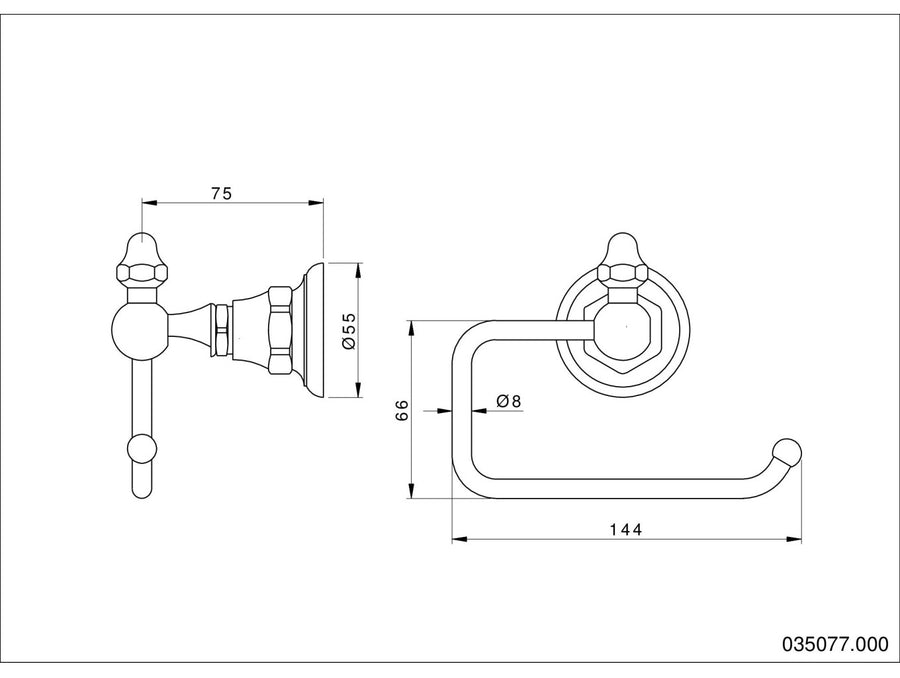 Technical drawing - Bronces Mestre