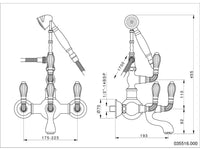 Technical drawing - Bronces Mestre
