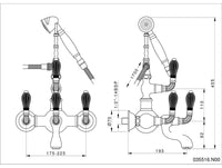 Technical drawing - Bronces Mestre