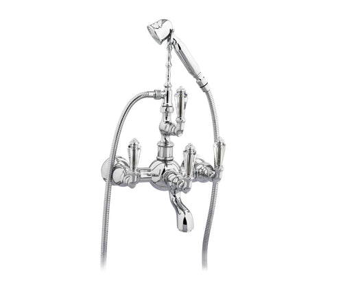 Adriatica Bath shower set with Swarovski crystal