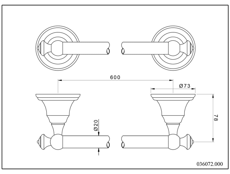 Technical drawing - Bronces Mestre