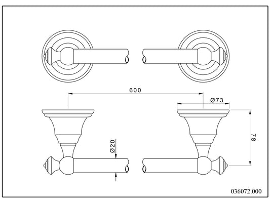 Technical drawing - Bronces Mestre