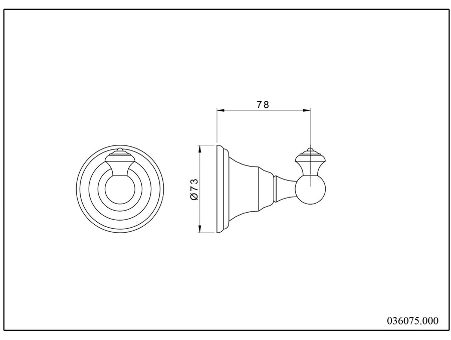 Technical drawing - Bronces Mestre