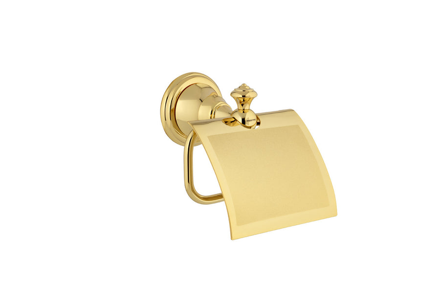 Bronces Mestre Atlantica Toilet paper holder with cover - 036077-T00