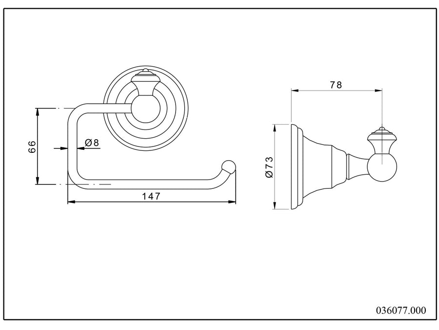 Technical drawing - Bronces Mestre