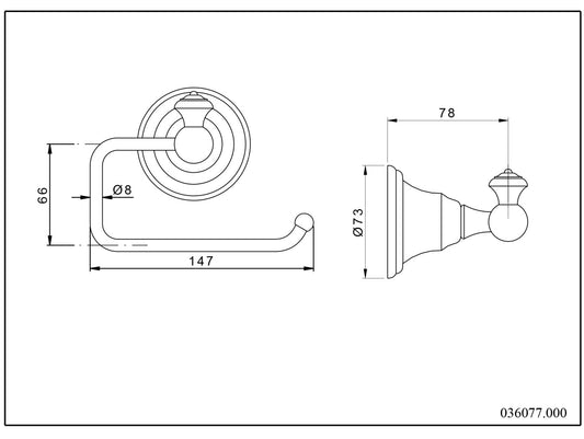 Technical drawing - Bronces Mestre