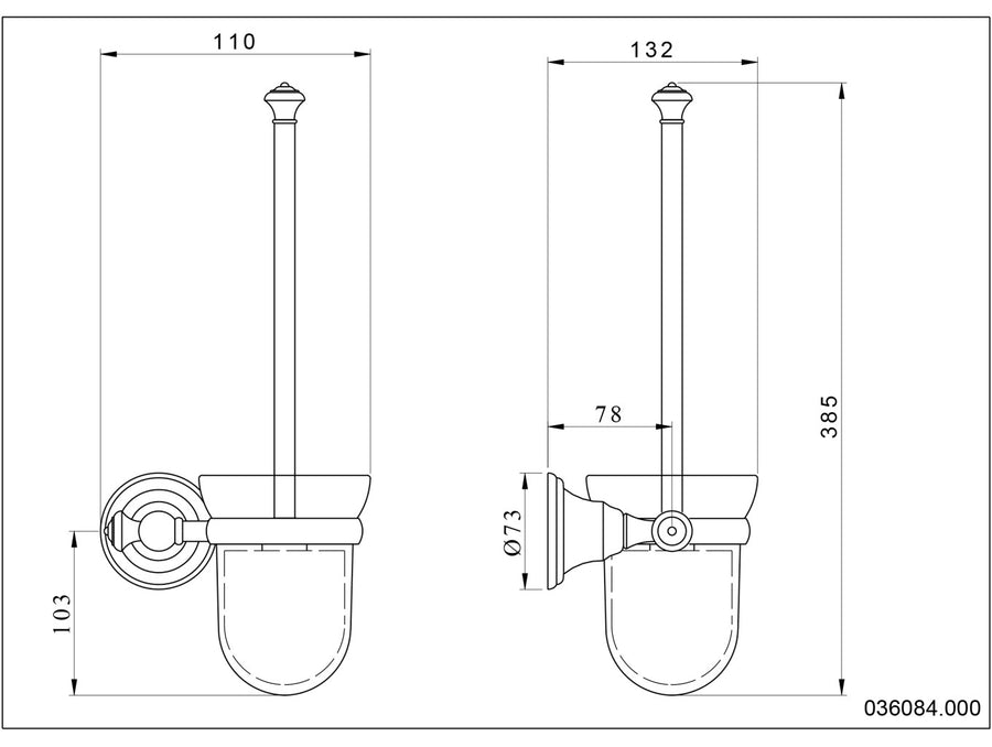 Technical drawing - Bronces Mestre