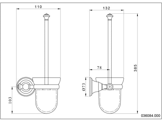 Technical drawing - Bronces Mestre