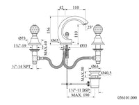Technical drawing - Bronces Mestre