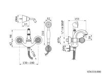 Technical drawing - Bronces Mestre