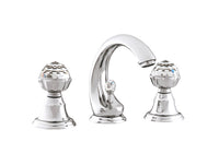 Bronces Mestre Atlantica Three holes basin set with Swarovski crystal - 036201-000