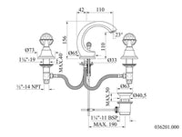 Technical drawing - Bronces Mestre